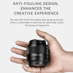 Obiettivo a focale fissa YONGNUO YN50MM F1.8S DA DSM II per sensori APS-C e fotocamere mirrorless Sony con attacco E., YN50mm F1.8S
