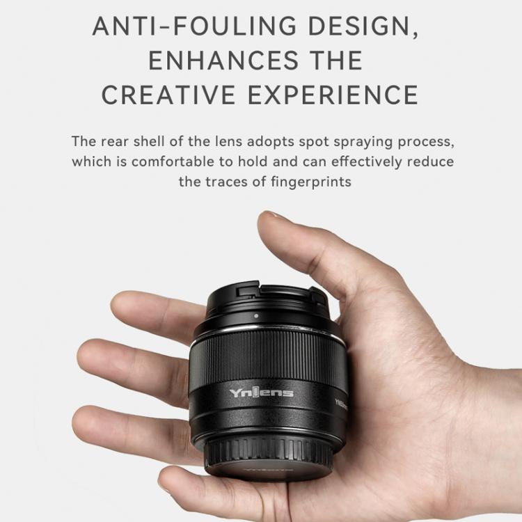 Obiettivo a focale fissa YONGNUO YN50MM F1.8S DA DSM II per sensori APS-C e fotocamere mirrorless Sony con attacco E., YN50mm F1.8S
