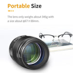 Obiettivo a focale fissa YONGNUO YN85MM F1.8S DSM per fotocamere full-frame Sony ILCE-7M4 / ILCE-7SM3 con attacco E., YN85mm F1.8S