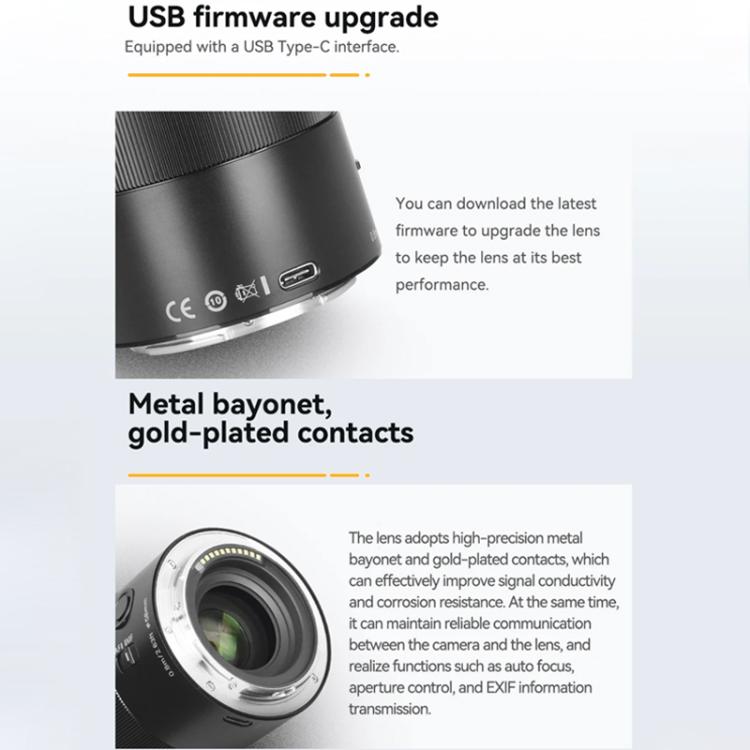 Obiettivo YONGNUO YN85mm F1.8Z DF DSM per fotocamere full-frame Nikon Z6II / Z7II con attacco Z., YN85mm F1.8Z