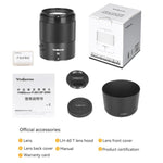 Obiettivo YONGNUO YN85mm F1.8Z DF DSM per fotocamere full-frame Nikon Z6II / Z7II con attacco Z., YN85mm F1.8Z