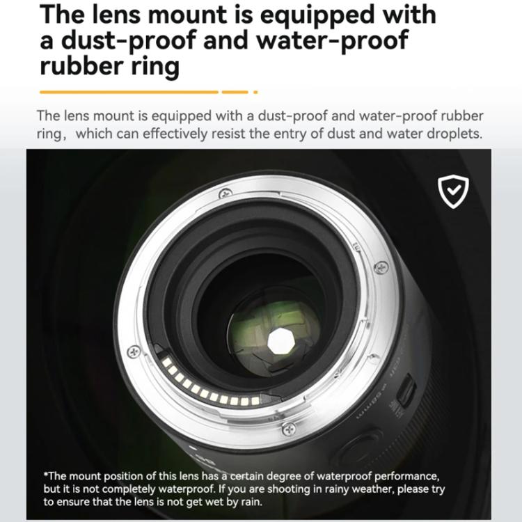Obiettivo YONGNUO YN85mm F1.8Z DF DSM per fotocamere full-frame Nikon Z6II / Z7II con attacco Z., YN85mm F1.8Z