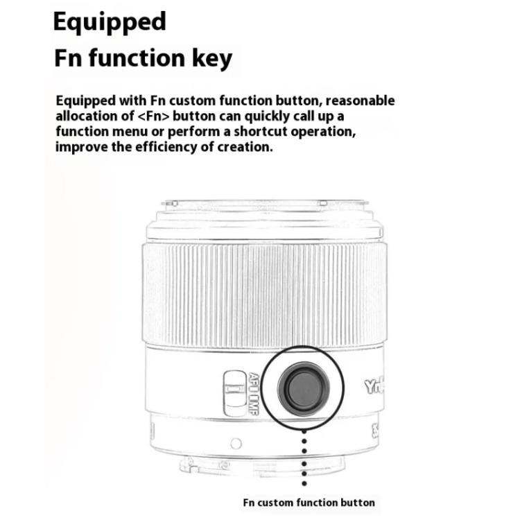 Obiettivo grandangolare a focale fissa YONGNUO YN35mm F2S DF DSM per fotocamere full-frame con attacco Sony E., YN35mm F2S