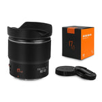 Obiettivo YONGNUO YN17mm F1.7M con attacco M4/3 per fotocamere mirrorless, YN17mm F1.7M