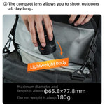 Obiettivo YONGNUO YN17mm F1.7M con attacco M4/3 per fotocamere mirrorless, YN17mm F1.7M
