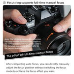 Obiettivo YONGNUO YN17mm F1.7M con attacco M4/3 per fotocamere mirrorless, YN17mm F1.7M