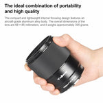 Obiettivo YONGNUO YN50mm F1.8S DF DSM Full Frame Auto Focus Standard Prime per fotocamere mirrorless Sony con attacco E, YN50mm F1.8S Full Frame