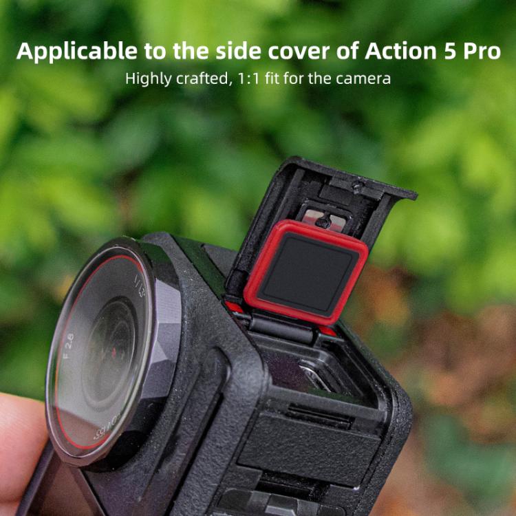 Coperchio laterale della porta dati per DJI Osmo Action 5 Pro, For DJI Osmo Action 5 Pro Data Port
