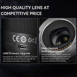 Obiettivo a focale fissa standard YONGNUO YN50mm F1.8X DA DSM per fotocamere mirrorless con attacco FUJIFILM X-mount su sensore APS-C., YN50mm F1.8X DA DSM