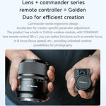 Obiettivo YONGNUO YN56mm F1.4S DA DSM WL Pro per sensori APS-C con telecomando per attacco Sony E., YN56mm F1.4S DA DSM WL Pro