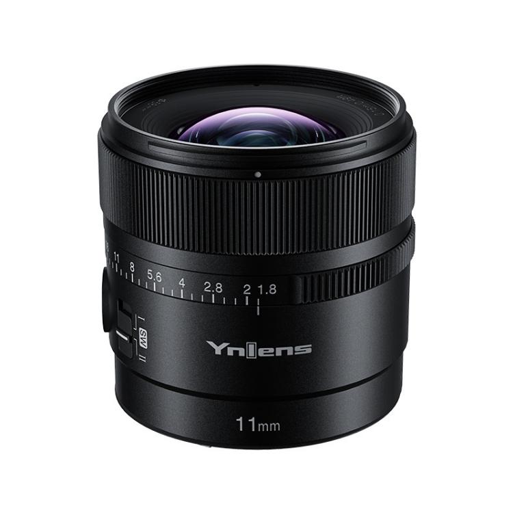 Obiettivo grandangolare YONGNUO YN11mm F1.8S DA DSM WL per sensori APS-C con telecomando, compatibile con fotocamere Sony con attacco E., YN11mm F1.8S DA DSM WL