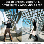 Obiettivo grandangolare YONGNUO YN11mm F1.8S DA DSM WL per sensori APS-C con telecomando, compatibile con fotocamere Sony con attacco E., YN11mm F1.8S DA DSM WL