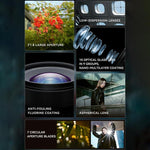 Obiettivo grandangolare YONGNUO YN11mm F1.8S DA DSM WL per sensori APS-C con telecomando, compatibile con fotocamere Sony con attacco E., YN11mm F1.8S DA DSM WL