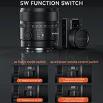 Obiettivo grandangolare YONGNUO YN11mm F1.8S DA DSM WL per sensori APS-C con telecomando, compatibile con fotocamere Sony con attacco E., YN11mm F1.8S DA DSM WL
