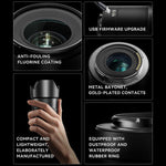 Obiettivo YONGNUO YN33mm F1.4Z DA DSM WL Pro per sensori APS-C con telecomando per attacco Nikon Z., YN33mm F1.4Z DA DSM WL Pro