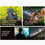 Obiettivo YONGNUO YN33mm F1.4Z DA DSM WL Pro per sensori APS-C con telecomando per attacco Nikon Z., YN33mm F1.4Z DA DSM WL Pro
