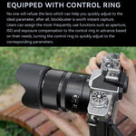 Obiettivo YONGNUO YN33mm F1.4Z DA DSM WL Pro per sensori APS-C con telecomando per attacco Nikon Z., YN33mm F1.4Z DA DSM WL Pro