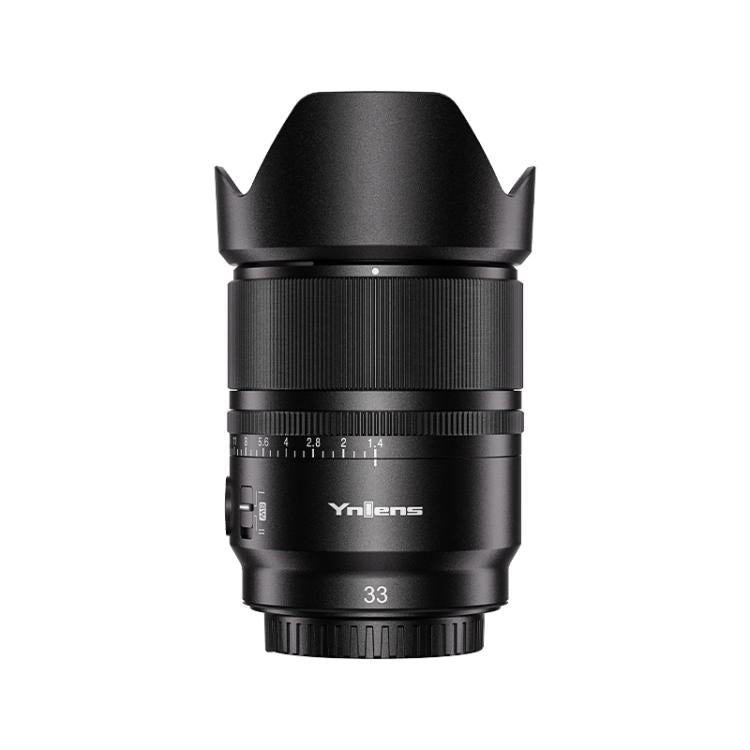 Obiettivo YONGNUO YN33mm F1.4S DA DSM WL Pro per sensori APS-C con telecomando, compatibile con attacco Sony E., YN33mm F1.4S DA DSM WL Pro