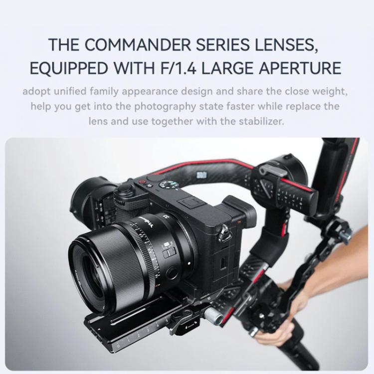 Obiettivo YONGNUO YN33mm F1.4S DA DSM WL Pro per sensori APS-C con telecomando, compatibile con attacco Sony E., YN33mm F1.4S DA DSM WL Pro