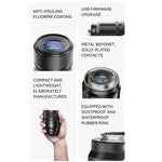 Obiettivo YONGNUO YN33mm F1.4S DA DSM WL Pro per sensori APS-C con telecomando, compatibile con attacco Sony E., YN33mm F1.4S DA DSM WL Pro