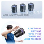 Obiettivo YONGNUO YN33mm F1.4S DA DSM WL Pro per sensori APS-C con telecomando, compatibile con attacco Sony E., YN33mm F1.4S DA DSM WL Pro