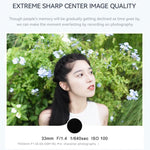 Obiettivo YONGNUO YN33mm F1.4S DA DSM WL Pro per sensori APS-C con telecomando, compatibile con attacco Sony E., YN33mm F1.4S DA DSM WL Pro