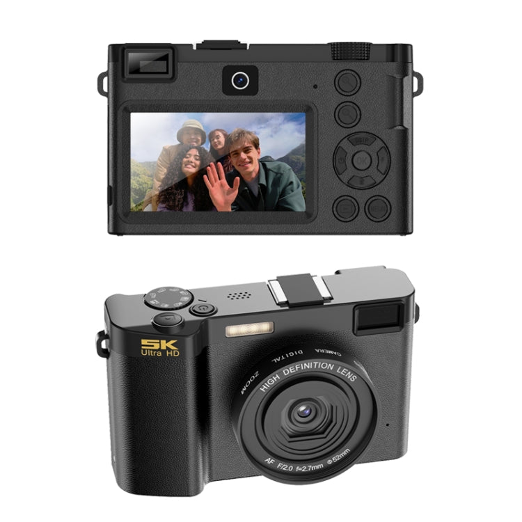 Fotocamera digitale SLR 5K UHD con schermo 3 pollici