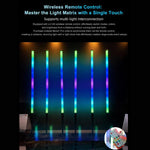 LUXCeO Mood1 Pro 90cm RGB Colorful Atmosphere Rhythm LED Stick Handheld Video Photo Fill Light, No Treppied, 90cm