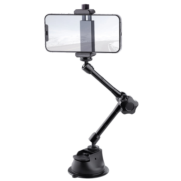 Supporto per morsetto per telefono con braccio magico ad attrito articolato a ventosa singola, Single Suction Cup Magic Arm