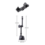 Supporto per morsetto per telefono con braccio magico ad attrito articolato a ventosa singola, Single Suction Cup Magic Arm