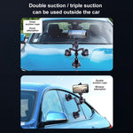 Supporto per morsetto per telefono con braccio magico ad attrito articolato a ventosa singola, Single Suction Cup Magic Arm