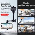 Supporto per morsetto per telefono con braccio magico ad attrito articolato con ventosa a tre gambe, Tri-leg Suction Cup Magic Arm