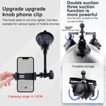 Supporto per morsetto per telefono con braccio magico ad attrito articolato con ventosa a tre gambe, Tri-leg Suction Cup Magic Arm