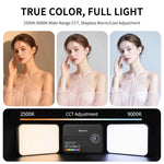 Luce video LED tascabile Desiontal iReal-X3 Slim RGB Fill Light 2500K-9000K, iReal-X3