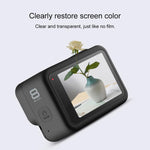 Per GoPro HERO8 Black Obiettivo della fotocamera Pellicola protettiva HD + Display LCD Protezione schermo HD