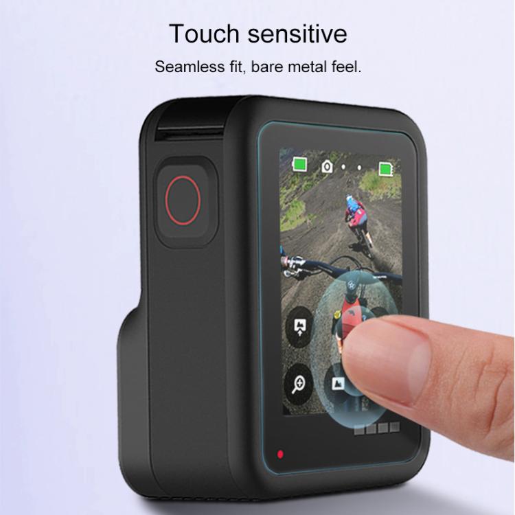 Per GoPro HERO8 Black Obiettivo della fotocamera Pellicola protettiva HD + Display LCD Protezione schermo HD