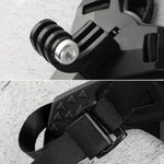 Supporto per cintura per casco per GoPro Hero11 Black / HERO10 Black /9 Black /8 Black /7 /6 /5 /5 Session /4 Session /4 /3+ /3 /2 /1, DJI Osmo Action e altre action cam