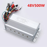 Controller per veicoli elettrici a tre ruote a due ruote intelligente senza spazzole a 12 tubi da 48 V 500 W, 500W
