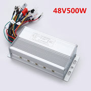 Controller per veicoli elettrici a tre ruote a due ruote intelligente senza spazzole a 12 tubi da 48 V 500 W, 500W