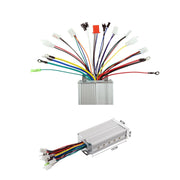 Controller per veicoli elettrici a tre ruote a due ruote intelligente senza spazzole a 12 tubi da 48 V 500 W, 500W