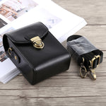 Custodia in pelle PU con chiusura a fibbia per fotocamera per tutto il corpo con tracolla e tracolla per Canon G7X II / G9X Mark II, Sony RX100 / M2, For G7X II, For RX100