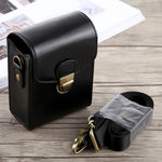 Custodia in pelle PU con chiusura a fibbia per fotocamera per tutto il corpo con tracolla e tracolla per Canon G7X II / G9X Mark II, Sony RX100 / M2, For G7X II, For RX100