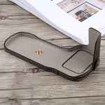Base mezza custodia per fotocamera in pelle PU con filo da 1/4 di pollice per Canon EOS 5D Mark IV / 5D Mark III, For Canon 5D4