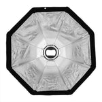 TRIOPO KS90 Diffusore Softbox parabolico a cupola Speedlite Flash da 90 cm con impugnatura a staffa per Speedlite, KS90