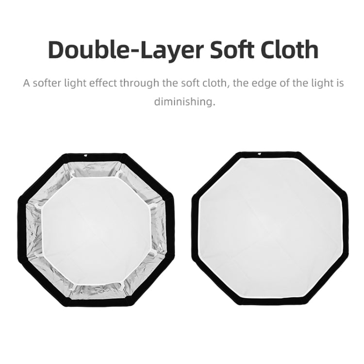 TRIOPO KS90 Diffusore Softbox parabolico a cupola Speedlite Flash da 90 cm con impugnatura a staffa per Speedlite, KS90