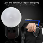 TRIOPO TR-08 Kit Softbox Flash Speedlite a nido d'ape con fissaggio magnetico con 4 filtri colorati magnetici, TR-08