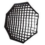 TRIOPO S55 Diametro 55 cm Griglia a nido d'ape Ottagonale Softbox Riflettore Diffusore per Studio Speedlite Flash Softbox, Diameter 55cm