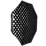 TRIOPO S90 Diametro 90 cm Griglia a nido d'ape Ottagonale Softbox Diffusore riflettore per Studio Speedlite Flash Softbox, Diameter 90cm