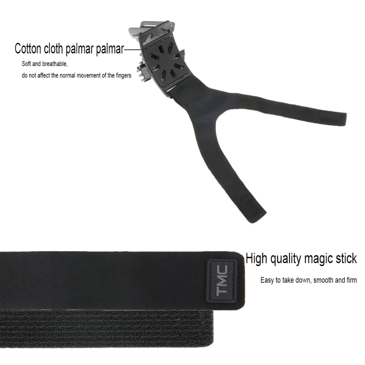 GP278 Cinghie per gambe, polsi e polsi 3 in 1 Supporto con rotazione di 360 gradi per GoPro Hero11 Black / HERO10 Black / HERO9 Black / HERO8 Black / HERO7 /6 /5 /5 Session /4 Session /4 /3+ /3 /2 /1, Insta360 ONE R, DJI Osmo Action e altre action came...