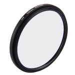 Filtro per lenti UV a cerchio rotondo 3 in 1 da 52 mm con cappuccio per GoPro HERO7 Nero/6/5, 52mm UV Lens
